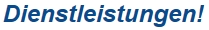 dienstleistungen